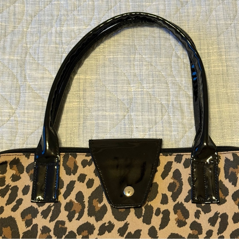 Leopard Print Tote Bag - Picture 3 of 4
